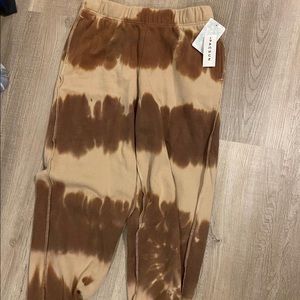Tie dye pacsun sweatpants